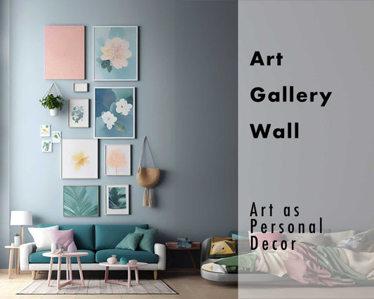 Design a Custom Art Gallery Wall | Your Art Theme | True to Scale for Your Wall Space | Professional Design Service - GoldenCollages.com