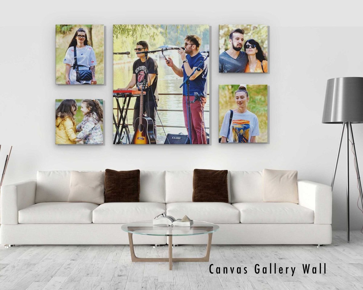 Design a Custom Gallery Wall | Classic Grid Theme | True to Scale for Your Wall Space | Professional Design Service - GoldenCollages.com